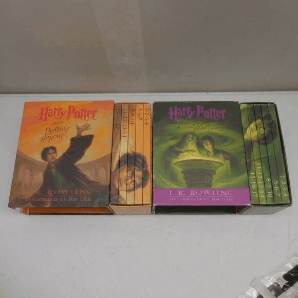 Harry Potter Other - Harry Potter Bundle Audio Books 6–7 Half-Blood Prince Deathly Hallows Jim Dale